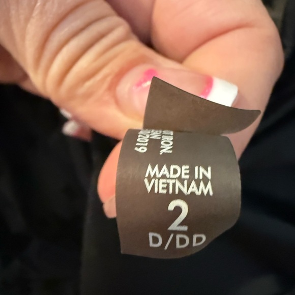 Torrid Black Star Mesh Overlay swimsuit - Picture 7 of 7